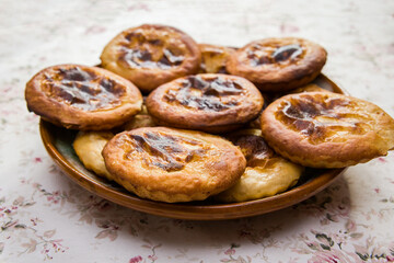 Traditional baked goods from the northern regions of Russia - shangi.