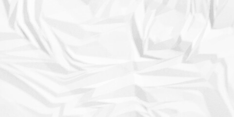 Old Crumpled paper Blank white crumpled and creased paper poster.	