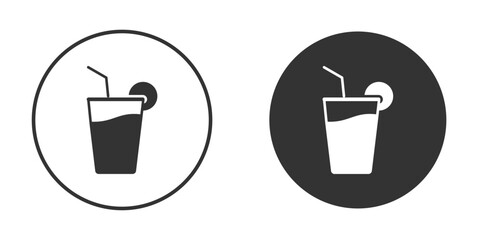 Drink icon illustration. Pixel vector graphics - Vector.