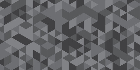 Gray Overlap random vector element. Business polygonal texture. Abstract low polygon Geometric banner wall background. 