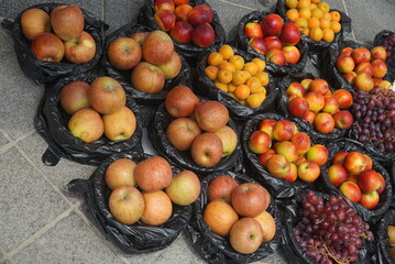 Medicinal stems resembling eggplant roots sold in a Korean traditional market