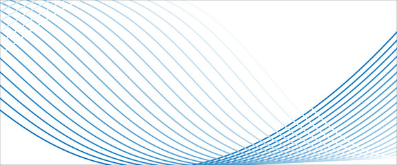 Naklejka premium Dynamic sound wave isolated on white background. Musical particle pulsing. Blue energy flow concept. 3D rendering. modern illustration