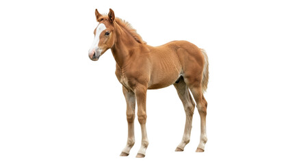 Isolated Foal