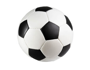 soccer ball isolated on white