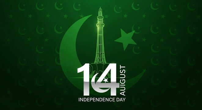 Pakistan Independence Day Celebrating 14th August