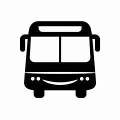 Bold black saguaro cactus icon. Minimalist vector illustration of a desert succulent plant isolated on a white background.