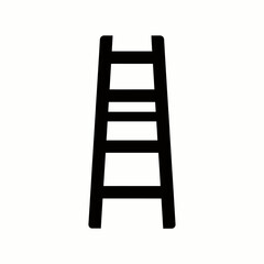 Simple Wooden Ladder Illustration