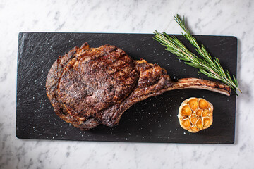 grilled meat with vegetables
