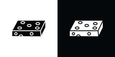 Halva icon symbol for Apps and Branding.