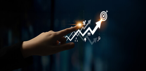 Business growth strategy drives goal achievement. Business growth improves performance, supports...