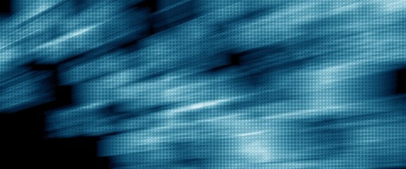 blue and grey abstract background with motion blur and halftone texture