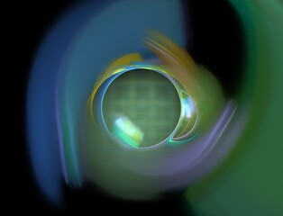 Imaginatory fractal abstract background Image