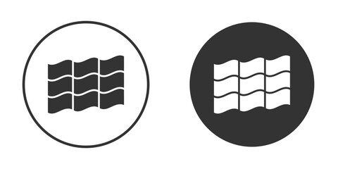 Roof tile icon