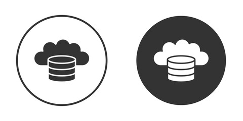 Cloud server icon