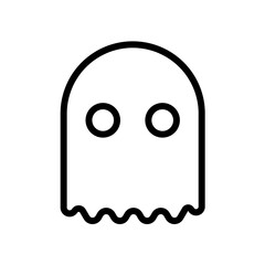 Friendly ghost - vector icon