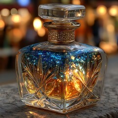 Sparkling Perfume Bottle high resolution picture