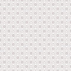 Diamond grid seamless pattern. Ethnic, tribal surface print. Geometric ornament. Repeated rhombuses background. Ornamental folk wallpaper. Geo vector abstract illustration