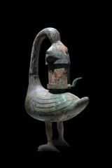 Xi Han Dynasty Bronze Wild Goose Lamp