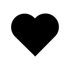 Black Love Icon. Black Heart Icon. Love Symbol Png.