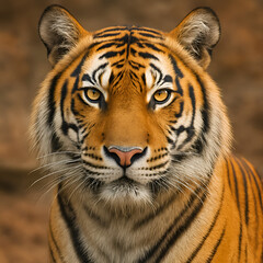 Fototapeta premium portrait of a bengal tiger