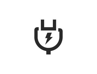 Charging & Energy Line Icon Set – Minimal Linear Icons of Battery, EV, Socket, Wireless Charging, Power Station, Electric Car & More
