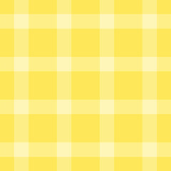 A cheerful, pastel yellow gingham pattern.  Perfect for backgrounds, textiles, or web design, this subtle yet vibrant check evokes feelings of warmth, happiness, and springtime.