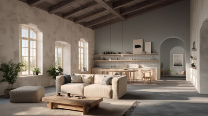 imagine innovative loft apartment with selfupdating interiors transforming every three months