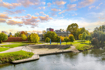 Park, Ingolstadt, Bayern, Deutschland 