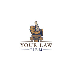 Modern Law Firm Logo Design
