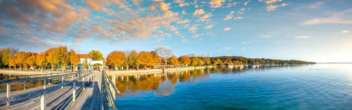 Ammersee, Herrsching am Ammersee, Bayern, Deutschland 