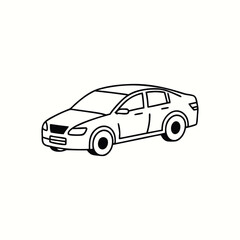Line art car/vehicle
