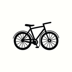Cycle, sports cycle, cycle for kids vehicle, line art cycle, vector line art cycle. black and white line art cycle design.