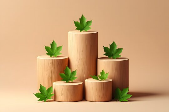 fresh herbs in a wooden bowl