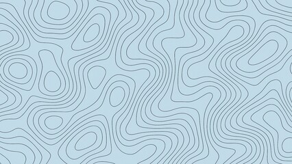 Fototapeta premium abstract topographic lines creating a modern, fluid background, ideal for tech or nature themes.