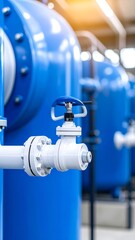 Industrial water tanks and pipes