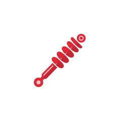 Shock Absorber Icon: Symbol of Stability, Comfort, and Vehicle Control