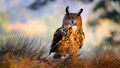 eurasian eagle owl bubo bubo
