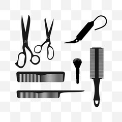 shaving equipment at the barber shop