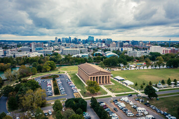 Nashville Parthenon and the Centennial Park