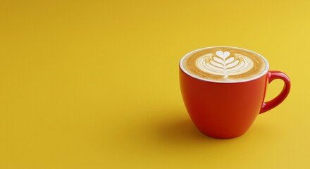Red Latte Art