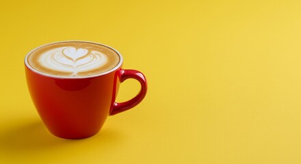 Red Latte Art