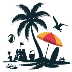 A sleek black and white server tower stands tall, symbolizing data storage and network connectivity