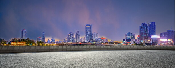 outdoor road skyline city building landscape sky night cityscape street travel
