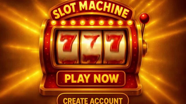 Exciting gameplay at a lively slot machine with colorful graphics and vibrant lights