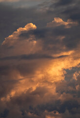 clouds at sunset