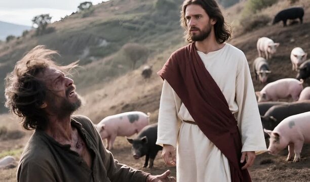 Jesus Casts Out Legions of Demons, A Powerful Miracle of Deliverance