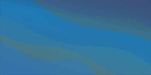 Modern abstract background featuring smooth flowing blue gradient waves. Cool tones and fluid curves create a calming and professional aesthetic. Ideal for web design, technology themes