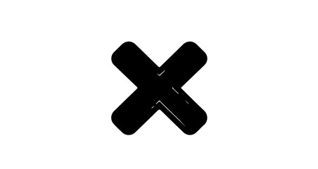 Obraz premium Social network icon explore black cross symbol illustration for graphic design projects and creative visual content needs today vector