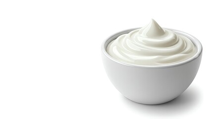 yogurt with whipped cream
