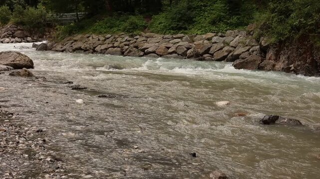 Partnach Gorge in Garmisch-Partenkirchen, in Bavaria, Germany
